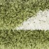 Rond Kindervloerkleed Voetbal Design voor Kinderkamer Groen