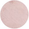 Rond zacht vloerkleed - Aetherial Skies Roze