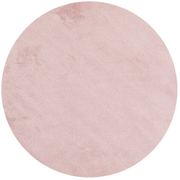 Rond zacht vloerkleed - Aetherial Skies Roze