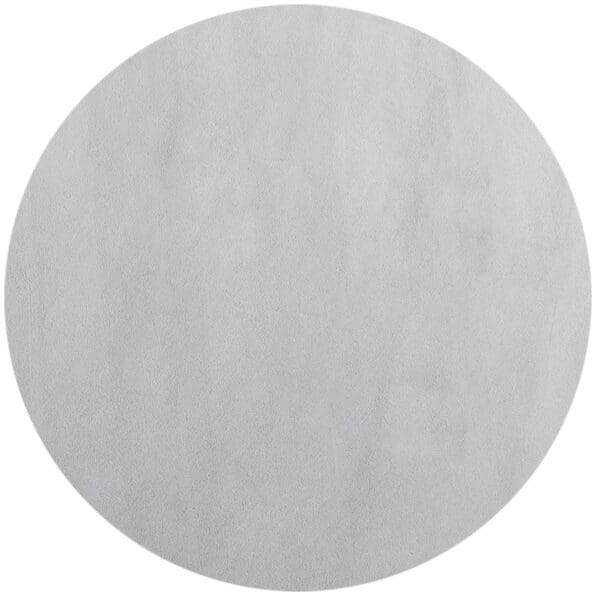 Rond zacht vloerkleed - Aetherial Skies Zilver