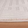 Laagpolig zacht vloerkleed - Varied Lines Beige