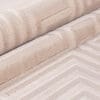 Laagpolig zacht vloerkleed - Varied Lines Beige