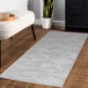Laagpolige loper - Varied Lines Zilver