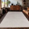 10462.jpg Laagpolig zacht vloerkleed - Versatile Lines Beige