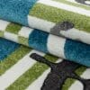 Kindervloerkleed Kapitein Design voor Kinderkamer Multi