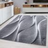 1298-scaled-1.jpg Laagpolig Vloerkleed Golvend Design Zwart