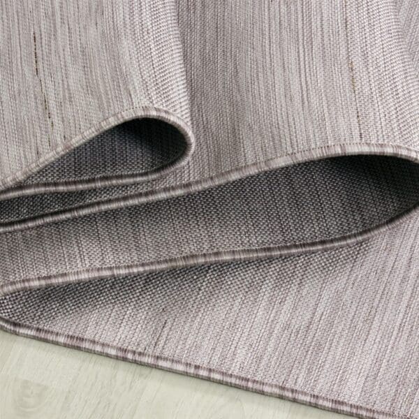 Buitenvloerkleed Naturel Platgeweven Roze