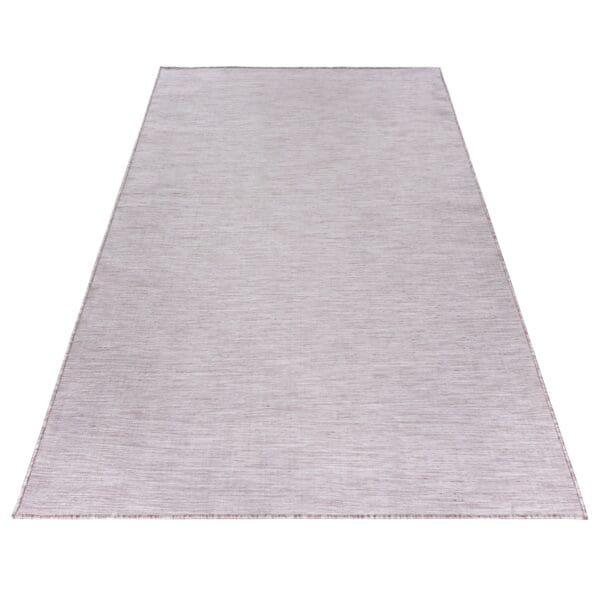 Buitenvloerkleed Naturel Platgeweven Roze