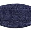 Rond Vloerkleed Modern Hoogpolig Zacht Blauw