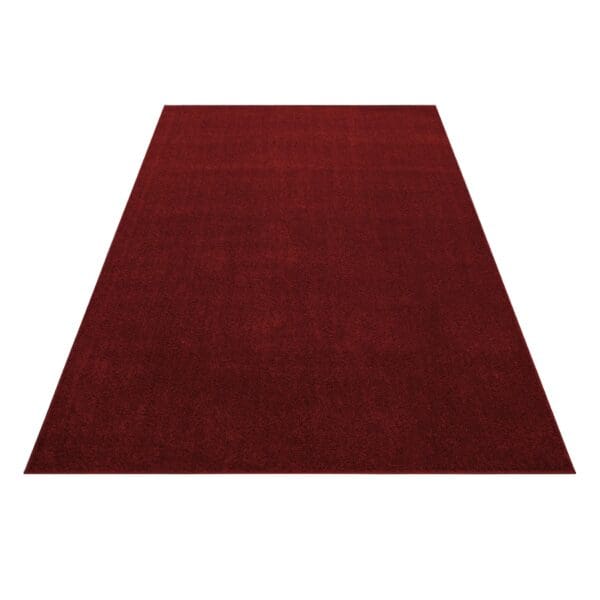 Laagpolig Vloerkleed Naturel Rood