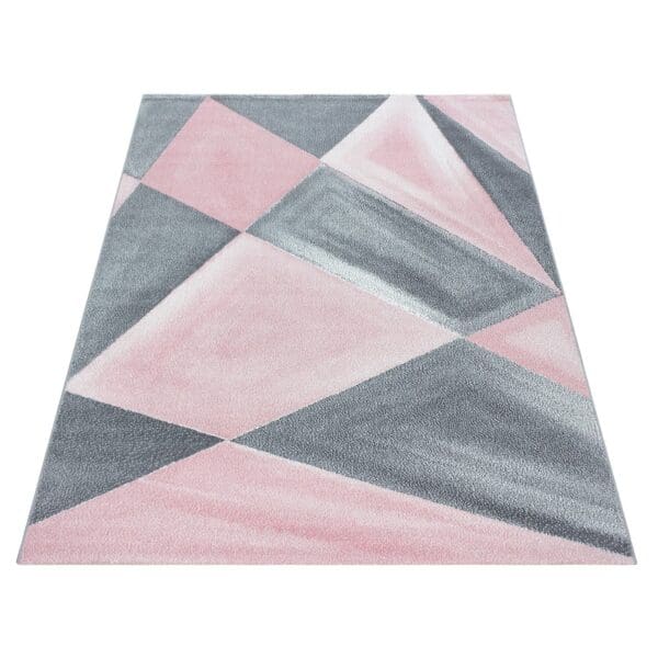 2288.jpg Laagpolig Vloerkleed Kunst Design Roze