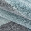 Laagpolig Vloerkleed Kunst Design Blauw