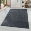 Loper Vloerkleed Modern Laagpolig Luxe Grijs