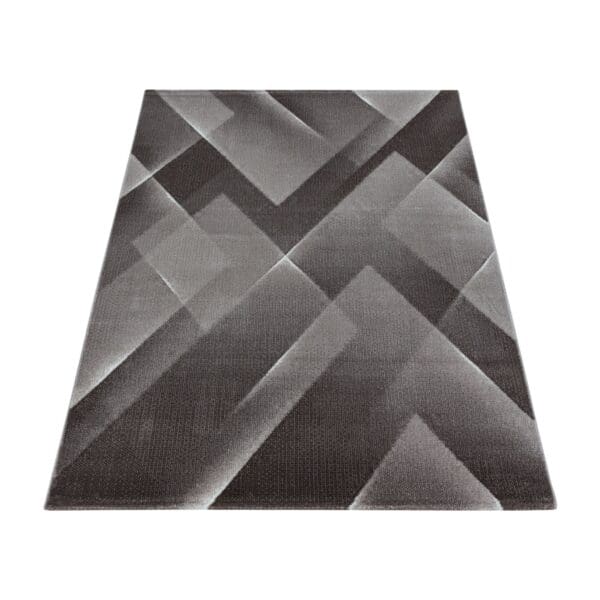 Laagpolig Vloerkleed Fade Design Bruin/Terra