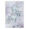 Kindervloerkleed Unicorn Design Laagpolig Paars