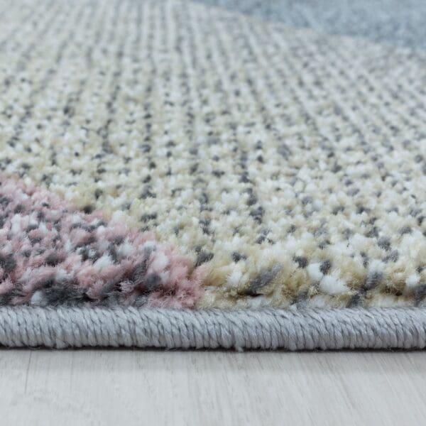Kindervloerkleed Raket Design Laagpolig Blauw