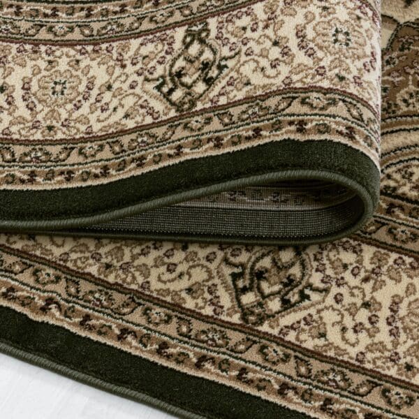 3433.jpg Oosters Perzisch Tapijt Vintage Groen