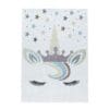 3521.jpg Kindervloerkleed Unicorn voor Kinderkamer Wit