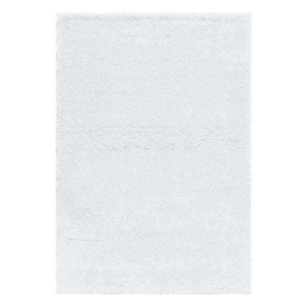 Loper Vloerkleed Hoogpolig Modern Zacht Wit