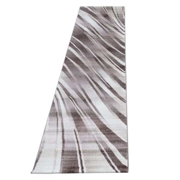 Loper Vloerkleed Laagpolig Shadow Design Bruin/Terra