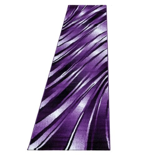 Loper Vloerkleed Laagpolig Shadow Design Paars