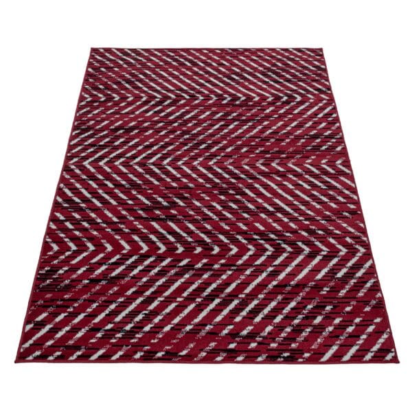 4211-scaled-1.jpg Loper Vloerkleed Modern Zigzag Design Blauw