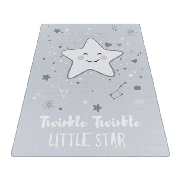 4469-scaled-1.jpg Kindervloerkleed Twinkle Twinkle Little Star voor Kinderkamer Grijs