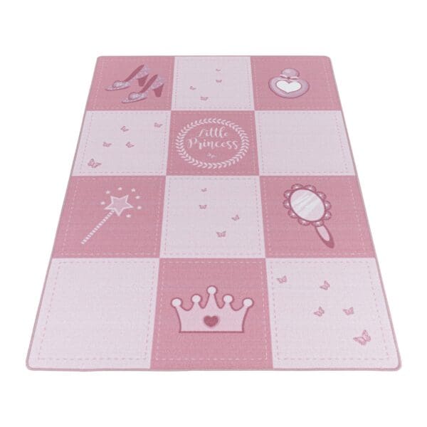 Kindervloerkleed Prinses voor Kinderkamer Roze