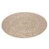 Rond jute buitenkleed - Summer Azteca Beige