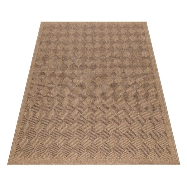 Modern buitenkleed - Diamonds Sand Beige