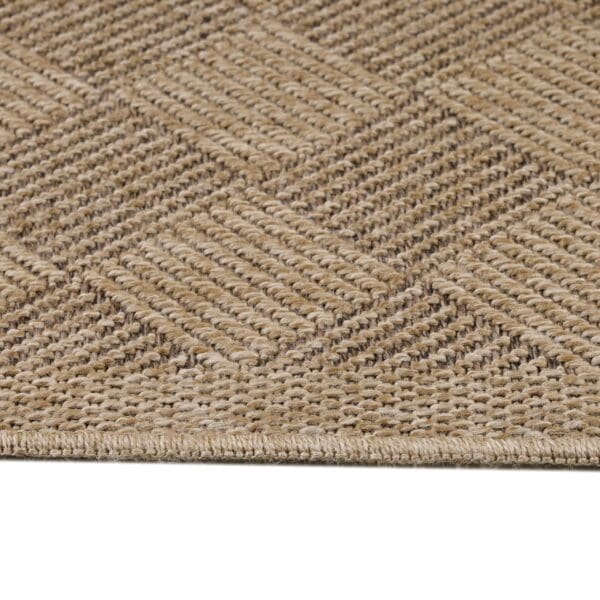 Modern buitenkleed - Diamonds Sand Beige