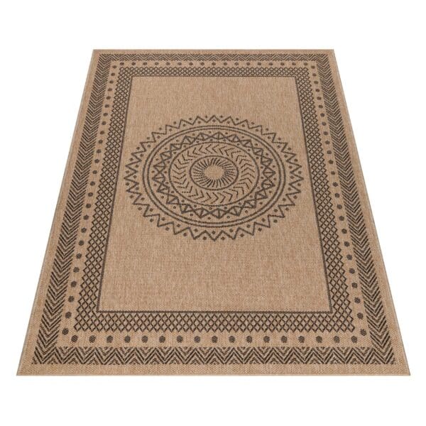 Vintage buitenkleed - Summer Oriental Zwart