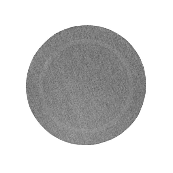Rond binnen- en buitenkleed - Edge Line Grijs