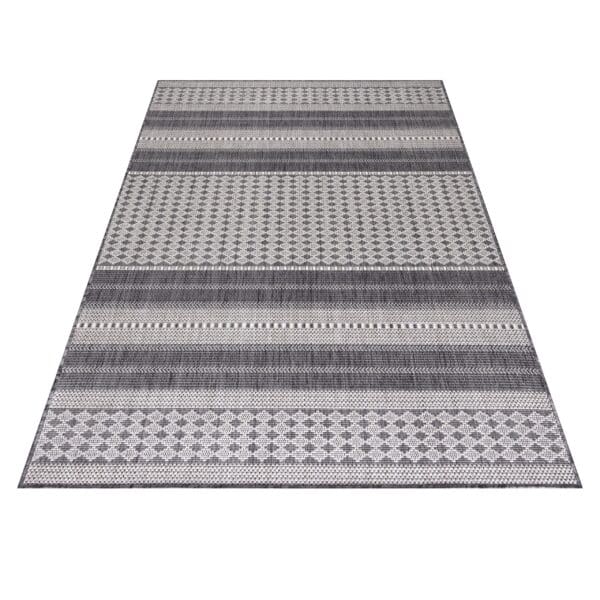 9420.jpg Buitenkleed - Gingham Chevron Beige