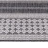 9421.jpg Buitenkleed - Gingham Chevron Beige