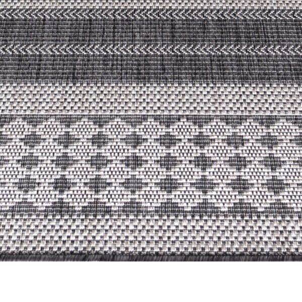 9421.jpg Buitenkleed - Gingham Chevron Beige