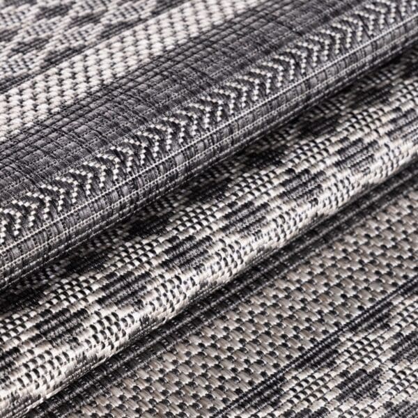 9423.jpg Buitenkleed - Gingham Chevron Beige