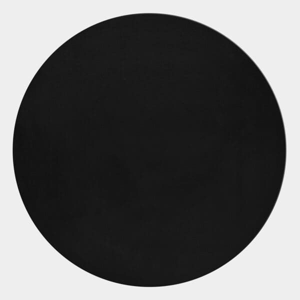 9519.jpg Rond zacht vloerkleed - Plush Haven Zwart
